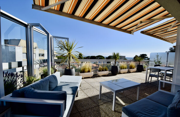 ROYAN PONTAILLAC APPARTEMENT 3 PIÈCES  LOCATION DE VACANCES   - PONTAILLAC - BEL APERÇU OCÉAN — photo 3