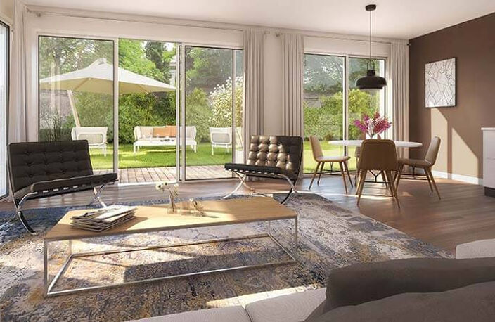 Vente appartement neuf T4 avec extérieur au centre de Montpe — photo 2