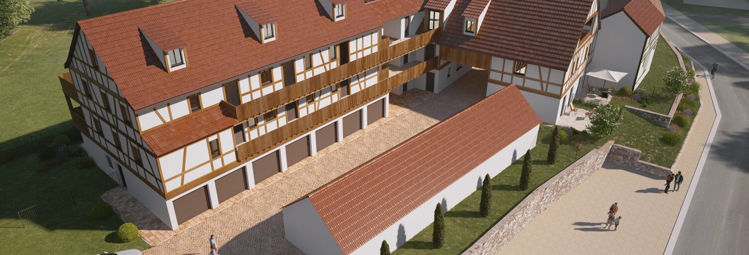 Appartement neuf T2, T3, T4 Pièce 51 à 86 m² à vendre à Betschdorf (67660)