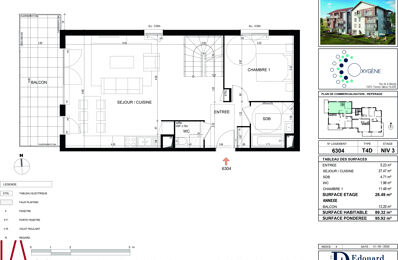 appartement 4 pièces 89 m2 à vendre à Thorens-Glières (74570)
