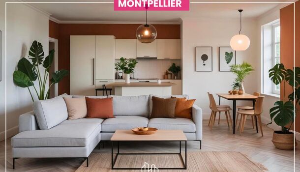 Appartement 4 pièces  à vendre Montpellier 34000