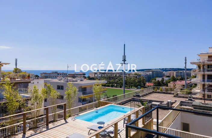 EXCEPTIONNEL - CANNES PALM BEACH 4 PIECES - TOIT TERRASSE ET PIS — photo 3