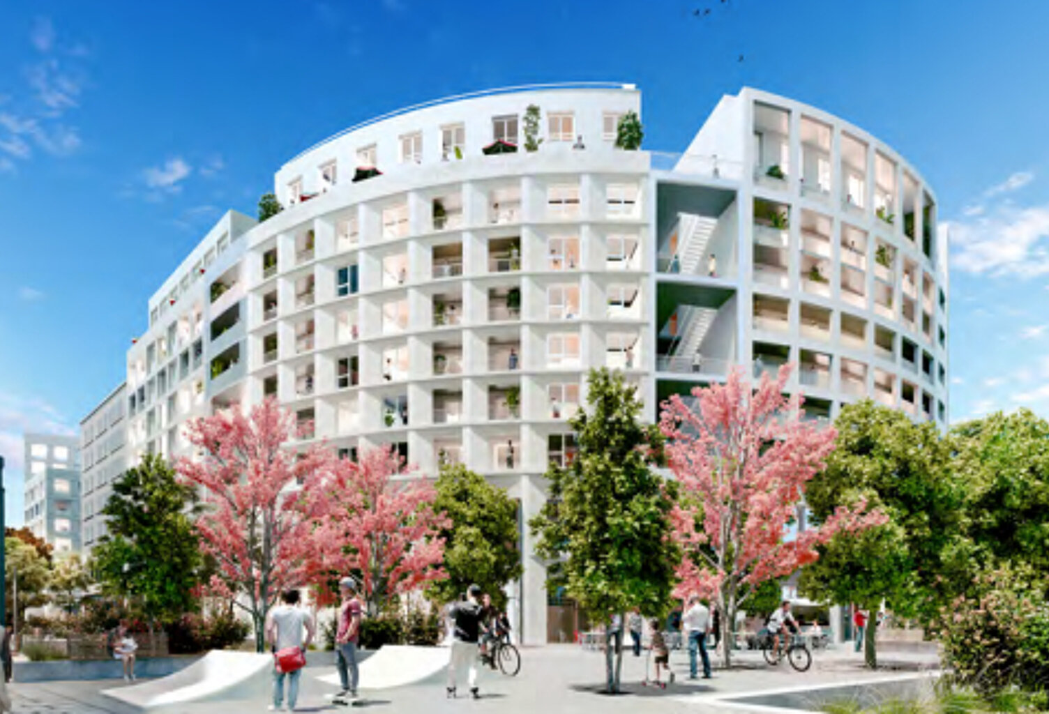 Appartement T5 neuf de 112.55m² - Quai Neuf BORDEAUX — photo 1