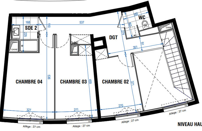 Appartement T5 neuf de 112.55m² - Quai Neuf BORDEAUX — photo 3