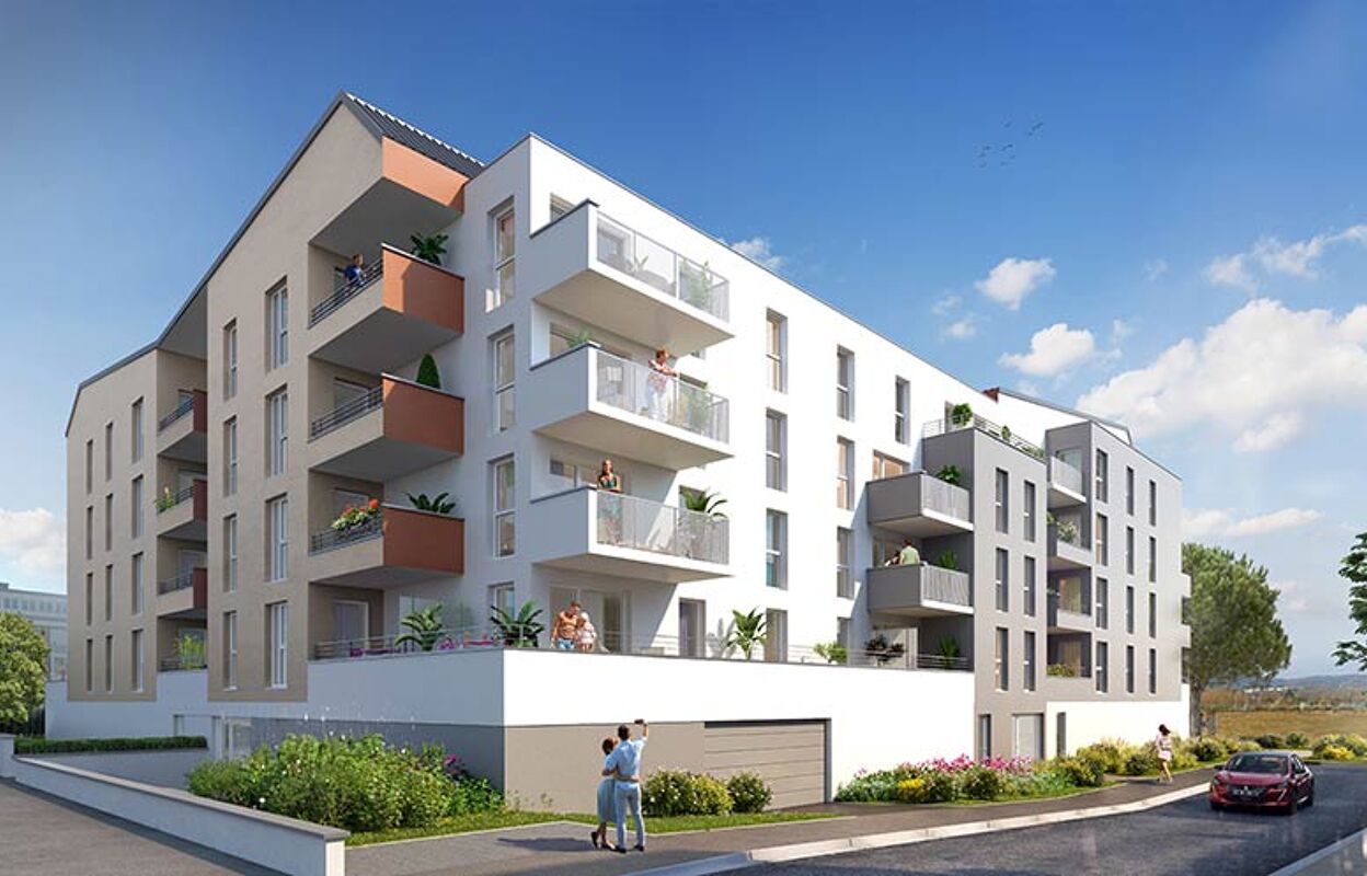 appartement neuf T2, T3 pièces 40 à 60 m2 à vendre à Metz (57000)