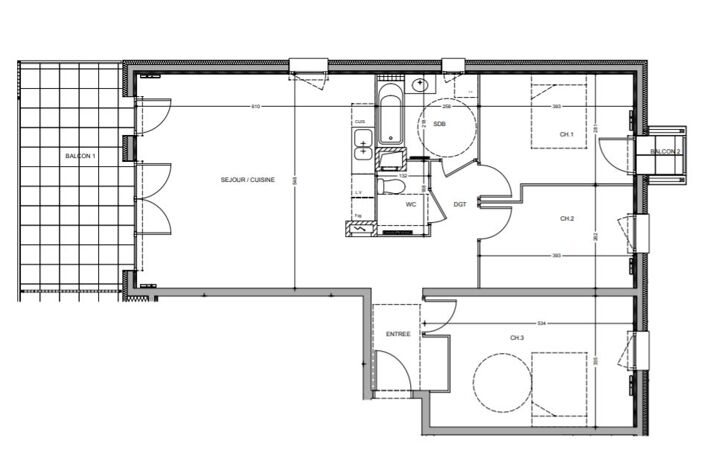 Appartement T4, Résidence 'Nex Park Jura' — photo 4