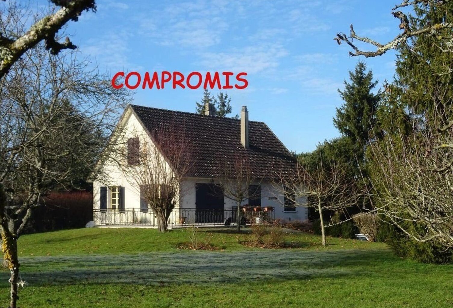 A vendre maison avec vue au pied du Morvan, en Bourgogne — photo 1