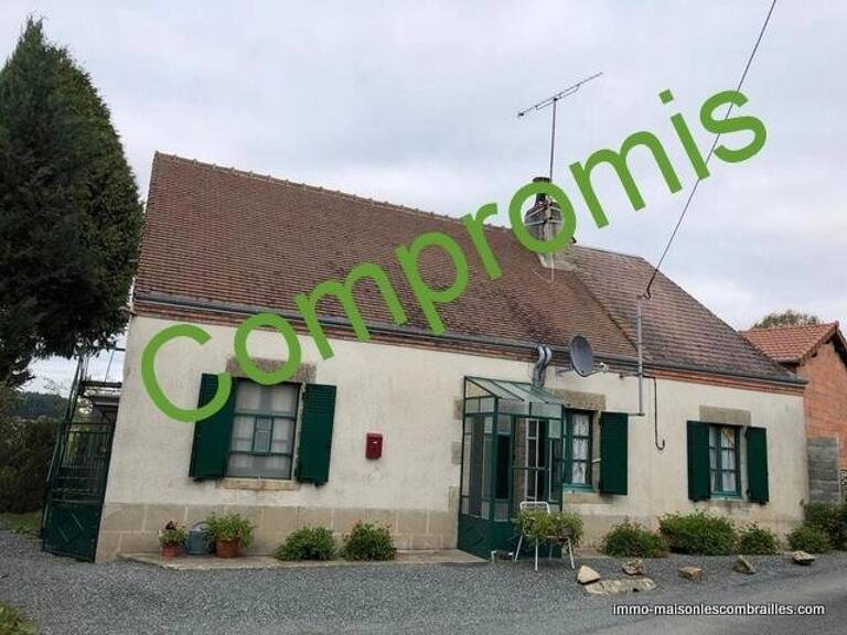 Maison, garage et jardin à vendre en Creuse près d'Aigurande — photo 1