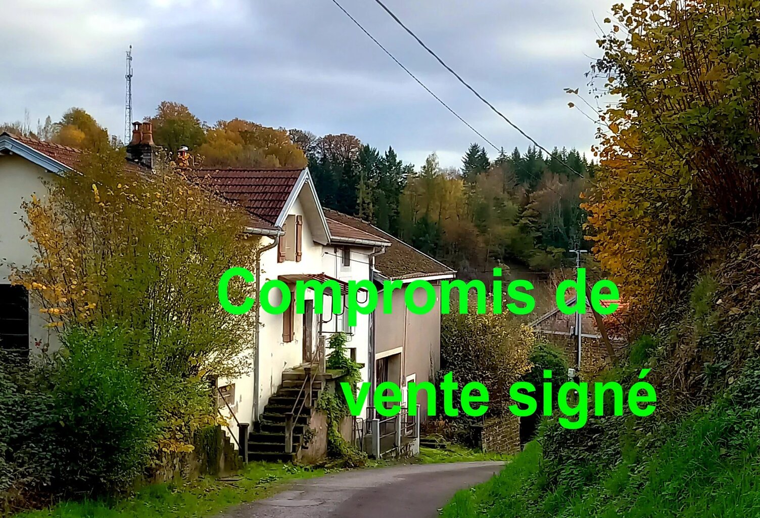 Maison à rénover à vendre dans les Vosges. — photo 1