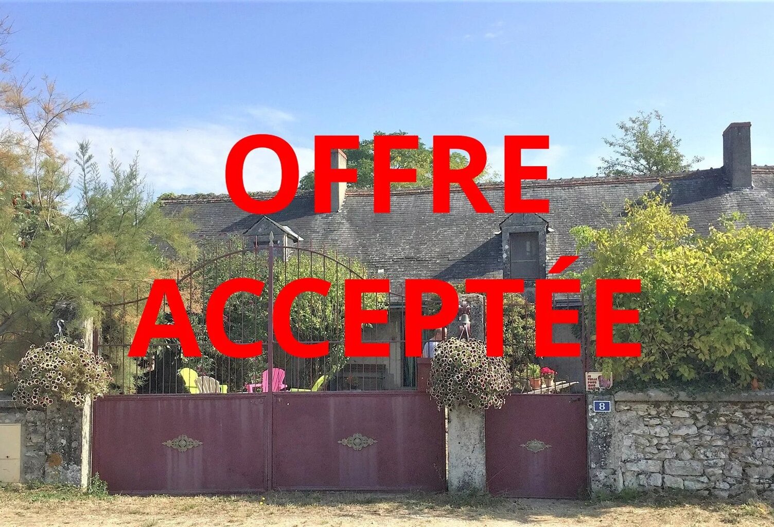 Maison avec terrasse couverte à vendre dans la Brenne 36 — photo 1