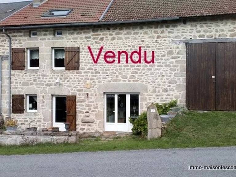 En vente dans la Creuse, Maison, grange, bois et jardin. — photo 1