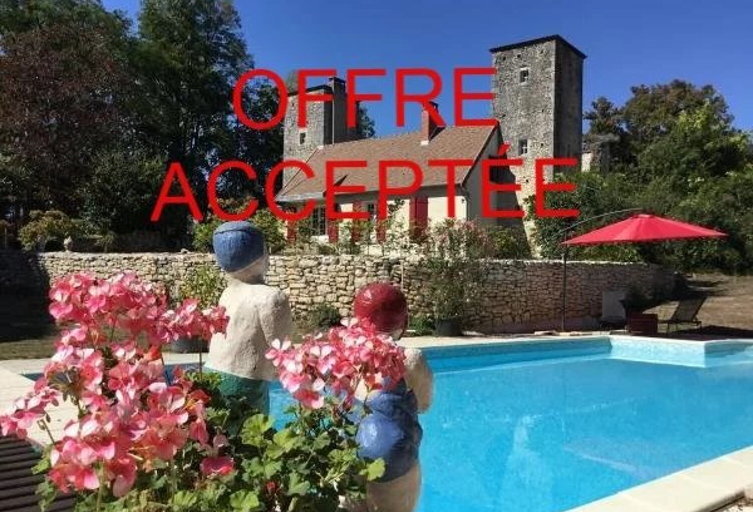 Ancien château avec gîte, piscine et tennis en Bourgogne — photo 1