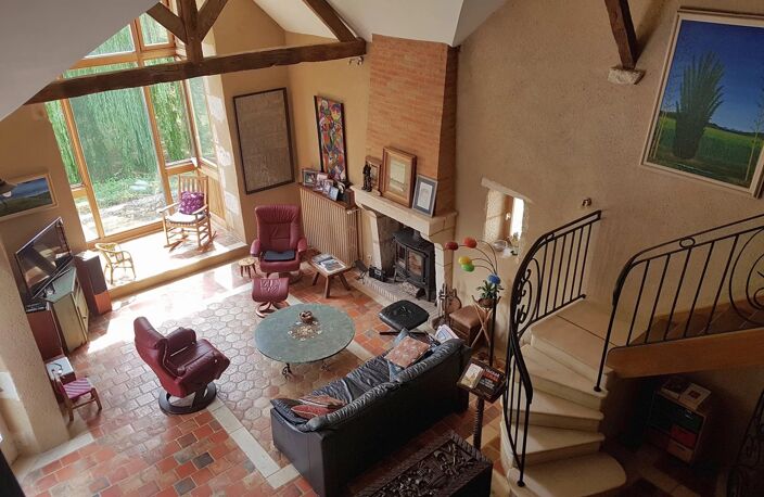 Maison et gite au bord de la rivière à vendre près Le Blanc 36 — photo 5