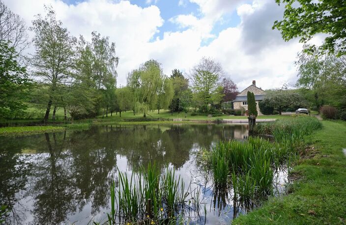 Maison en pierre avec lac à vendre dans le Morvan, Bourgogne — photo 2