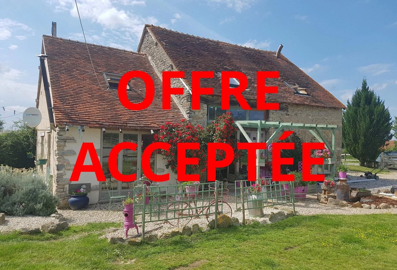 Maison avec terrain à vendre dans le sud de la Brenne 36 — photo 1