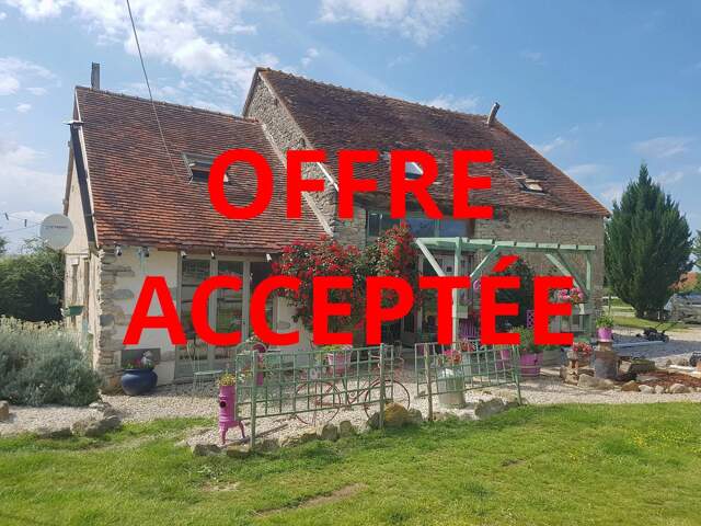 Maison avec terrain à vendre dans le sud de la Brenne 36 — photo du bien