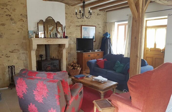 Maison avec grange à vendre dans sud de la Brenne, Indre 36 — photo 4