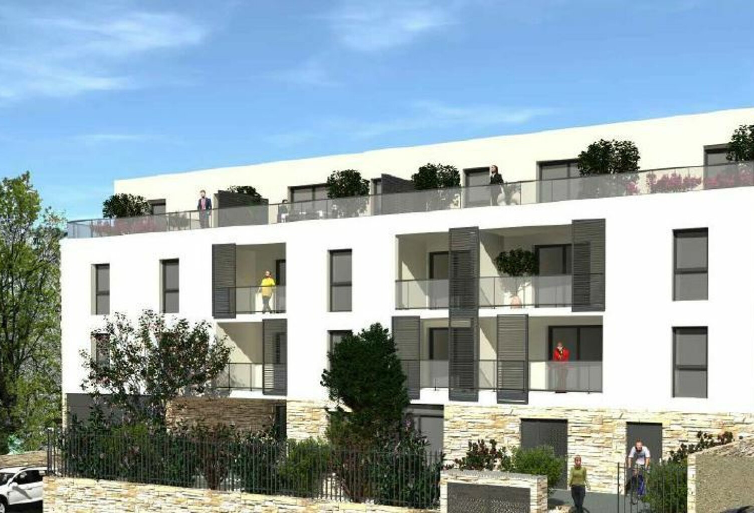 Appartement T3 neuf à Nîmes - Puech du Teil — photo 1