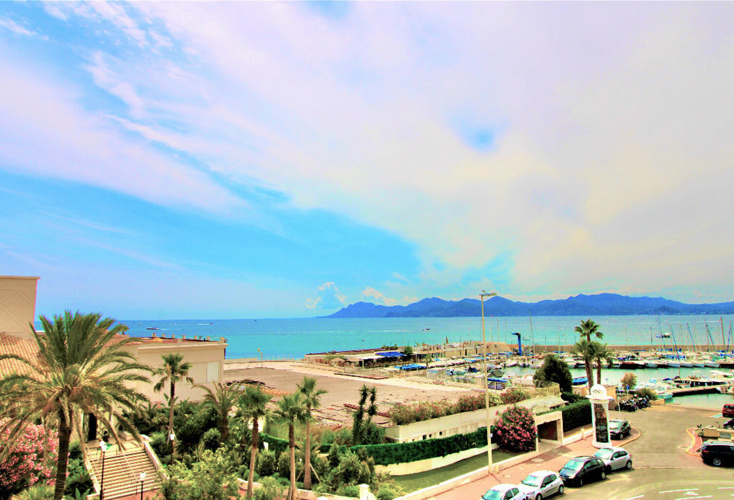 CANNES PALM BEACH  - EXCEPTIONNELLE VUE MER  - T2 60 M2 — photo 1
