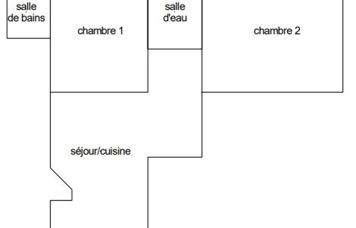 appartement 3 pièces 44 m2 à Paris 15 (75015)