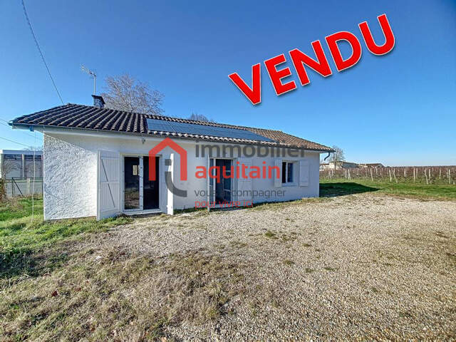 Berson centre ville grande maison 120m2  3 chambres avec jardin — photo du bien