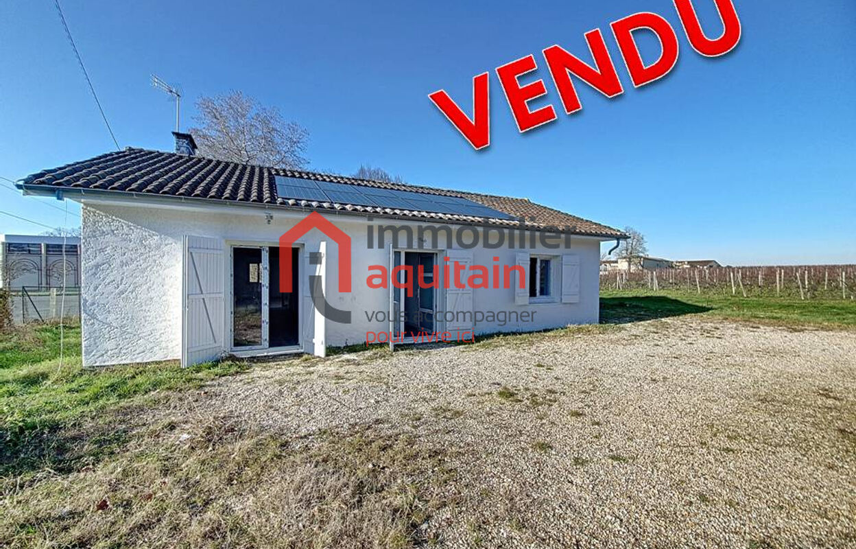 maison 4 pièces 120 m2 à vendre à Berson (33390)