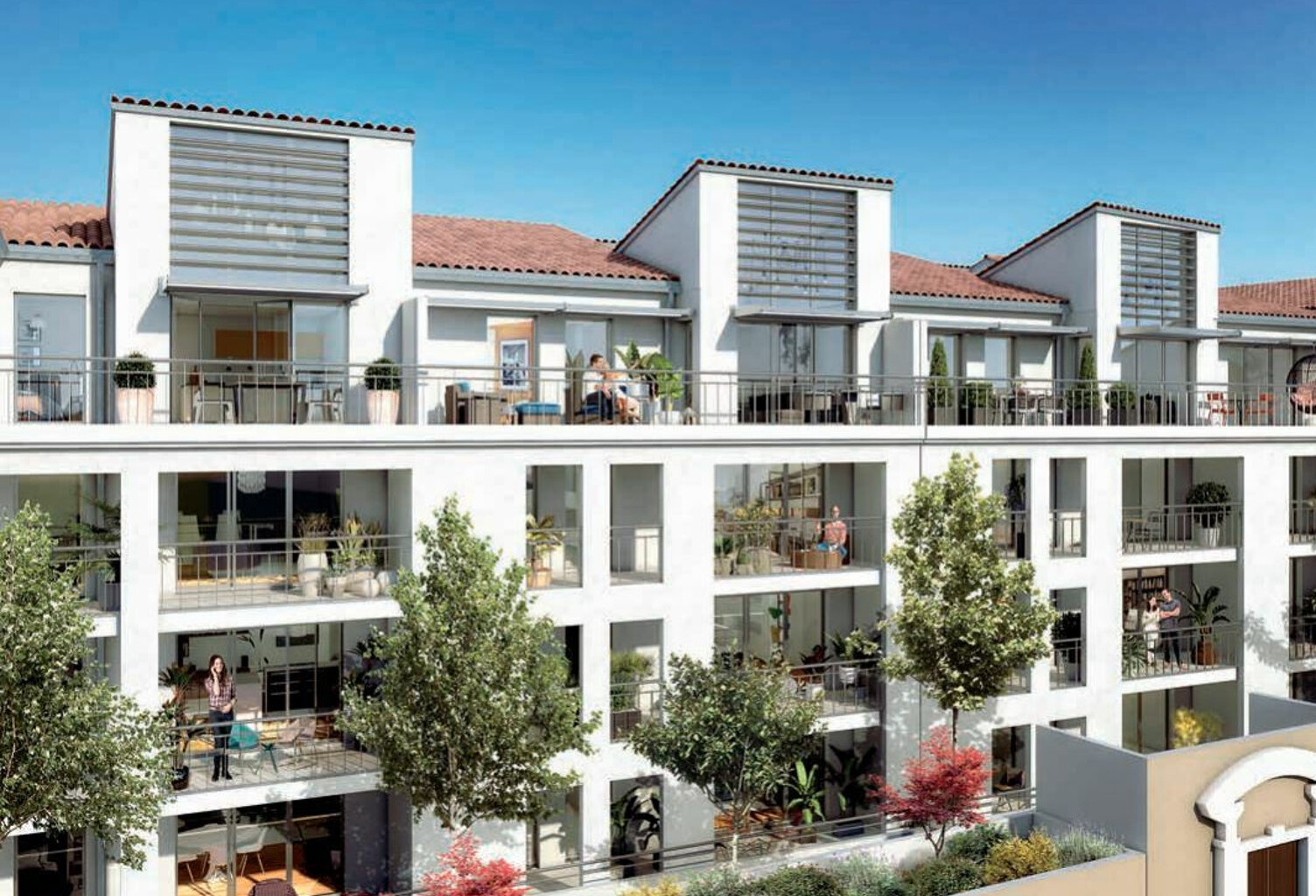 Appartement T3 neuf Nîmes - LA PLACETTE — photo 1