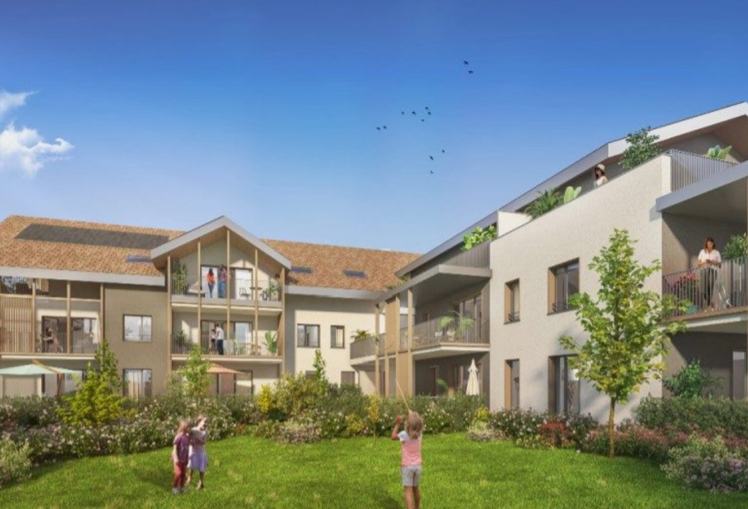Appartement T5 de 113m² avec une grand terrasse exposée Sudde — photo 1