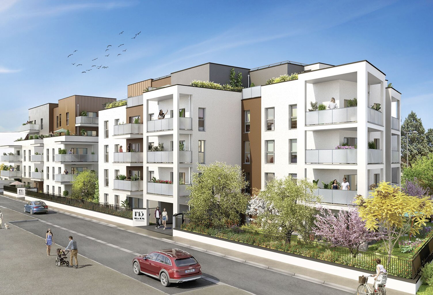 Vente programme neuf T3, T4 0 à 84 m² Décines-Charpieu (69150) — photo 1