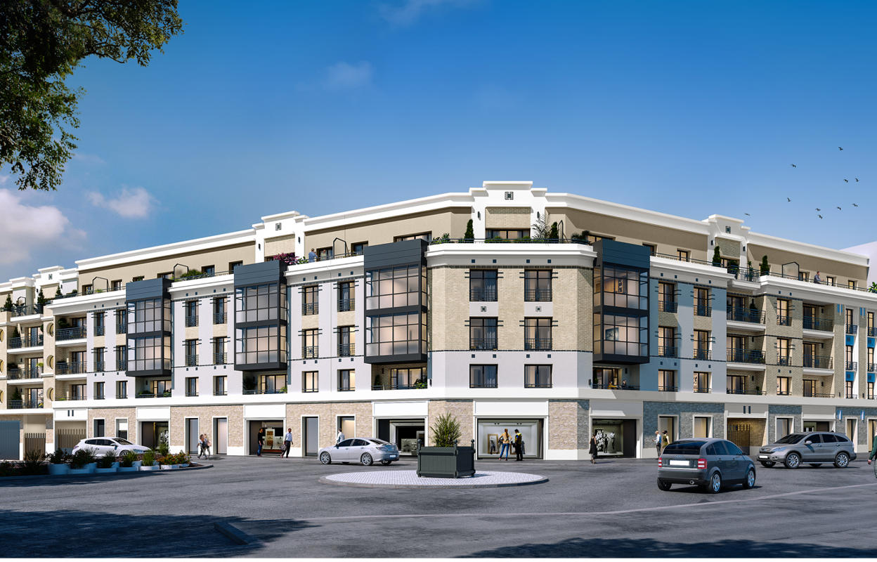 appartement neuf T2, T3, T4, T5 pièces 40 à 101 m2 à vendre à Chelles (77500)