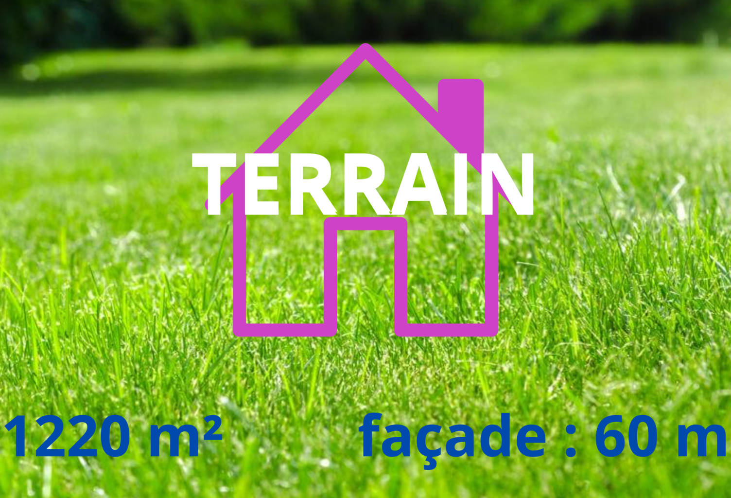Terrain constructible 1220 m2 Secteur d'Avesnes — photo 1