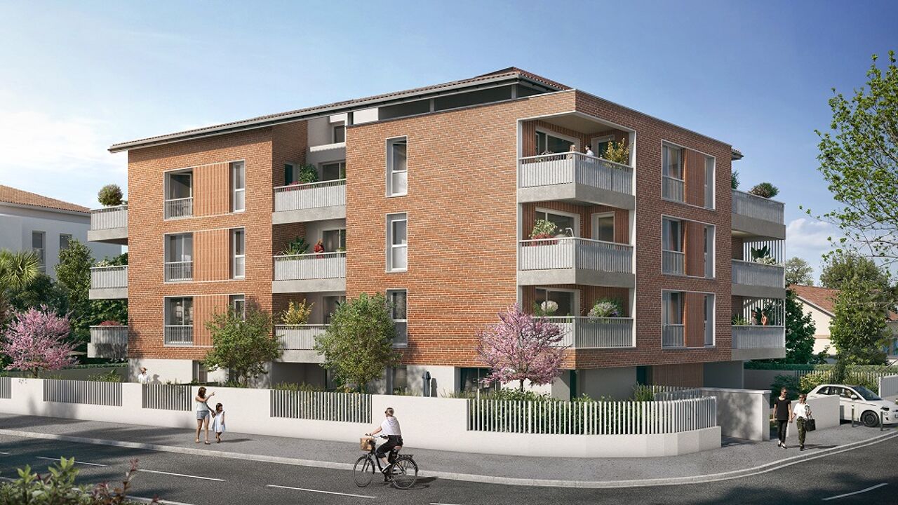 appartement neuf T2, T3 pièces 39 à 67 m2 à vendre à Toulouse (31000)