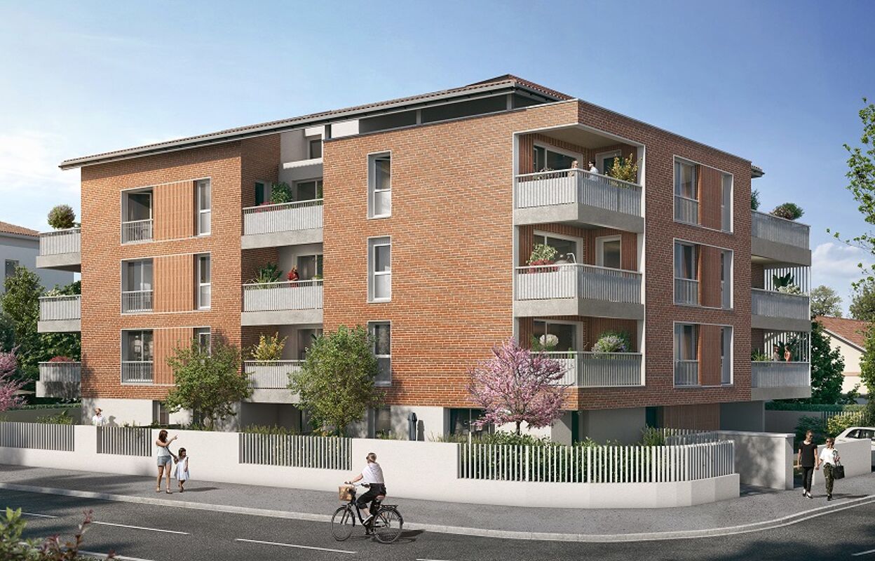 appartement neuf T2, T3 pièces 39 à 67 m2 à vendre à Toulouse (31000)