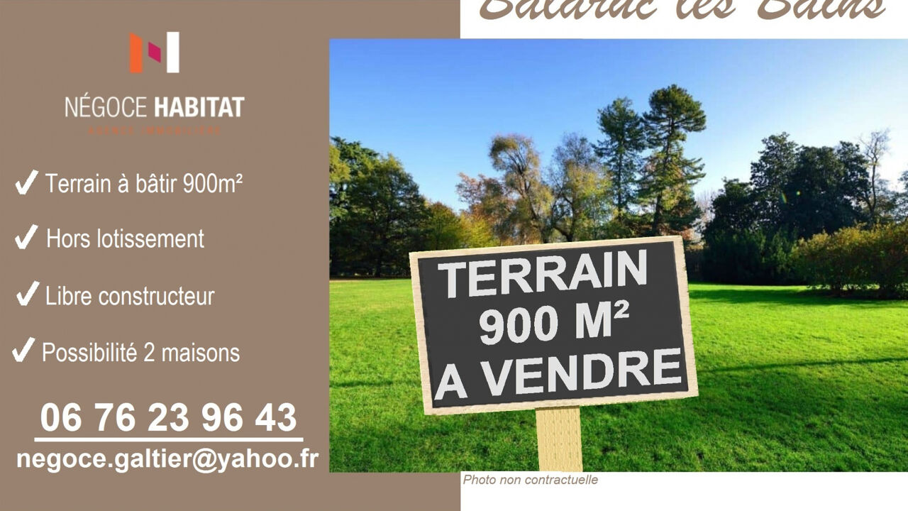 terrain  pièces 900 m2 à vendre à Balaruc-les-Bains (34540)