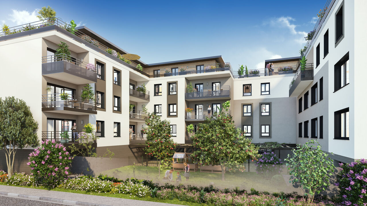 appartement neuf T1, T2 pièces 32 à 44 m2 à vendre à Aix-les-Bains (73100)