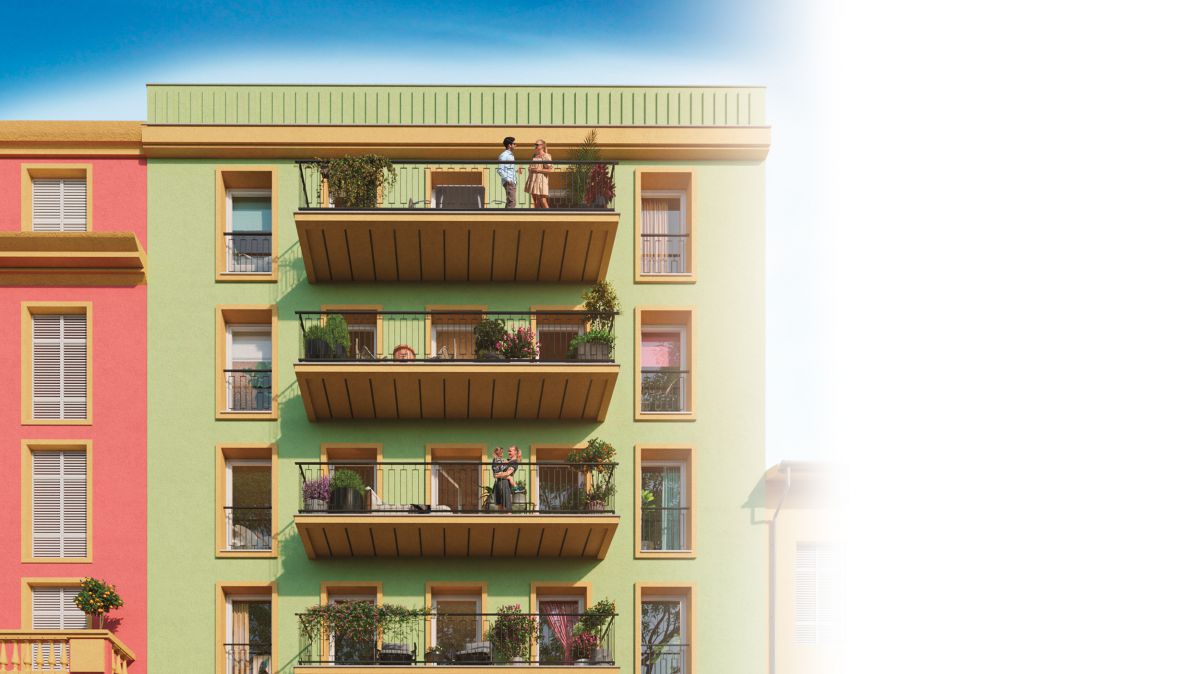 Menton Appartement neuf 3 pièces 66 m²