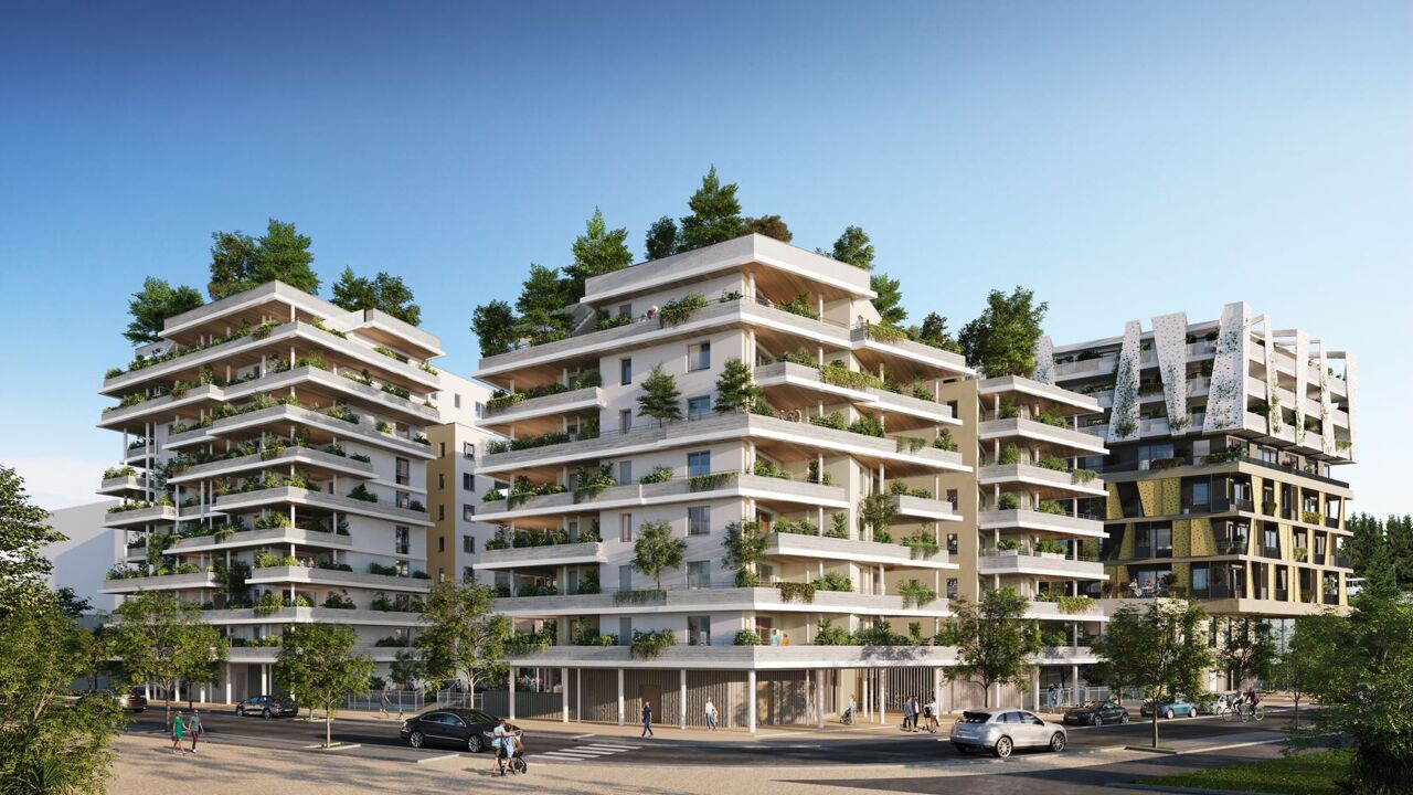 appartement neuf T1, T2, T3, T4 pièces 27 à 110 m2 à vendre à Montpellier (34000)