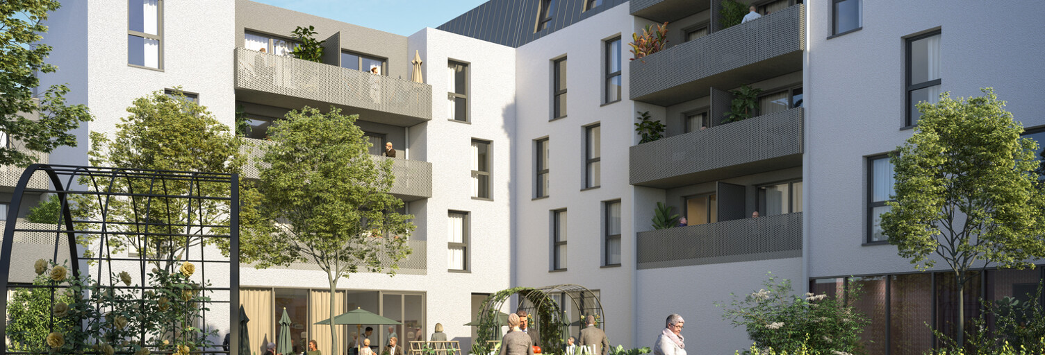 Appartement neuf T1, T2, T3 Pièce 30 à 60 m² à vendre à Roubaix (59100)