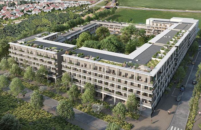 L'Essentiel accueille une véritable forêt privative au cœur de la résidence — photo 5