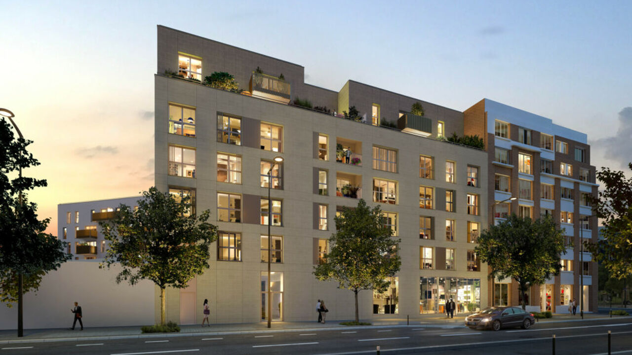 appartement neuf T1, T2, T3, T4 pièces 28 à 79 m2 à vendre à Aubervilliers (93300)