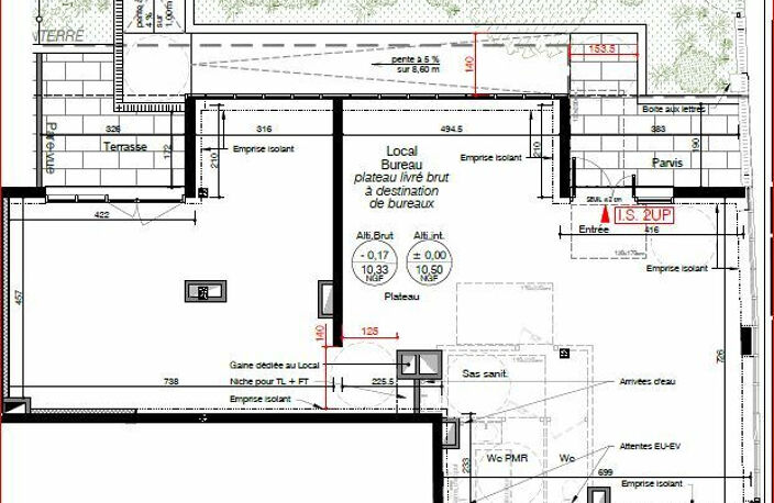 AYTRE 17440 - VENTE - MURS LOCAUX COMMERCIAUX - NEUF - 106m2 — photo 2