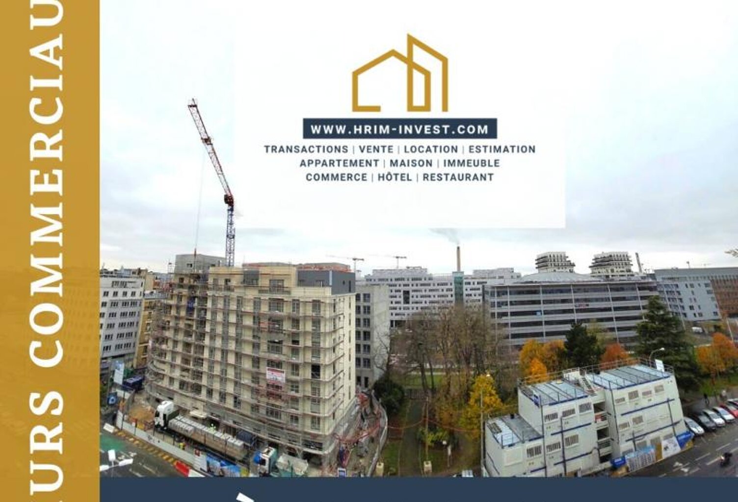 ARGENTEUIL 95100 - VENTE - MURS LOCAUX COMMERCIAUX- NEUF - 2 — photo 1