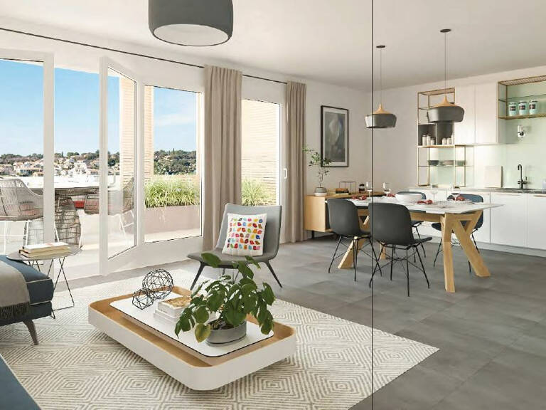 Vente appartement T4 neuf Nîmes — photo 1