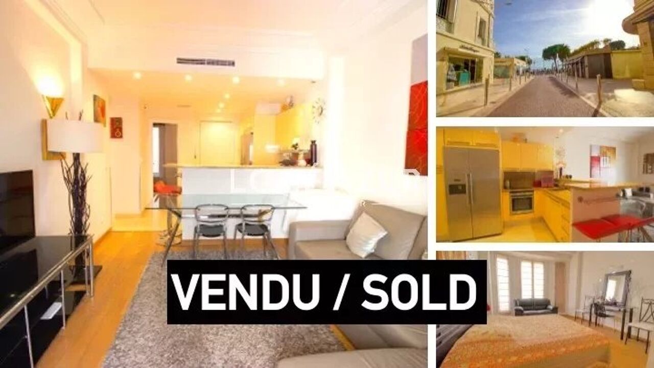 appartement 3 pièces 52 m2 à vendre à Cannes (06400)