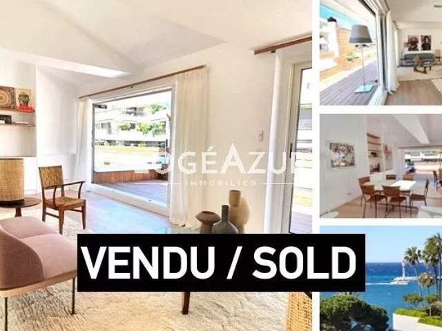 VENTE APPARTEMENT CANNES - CROISETTE TOIT TERRASSE - 2 CHAMBRES — photo du bien