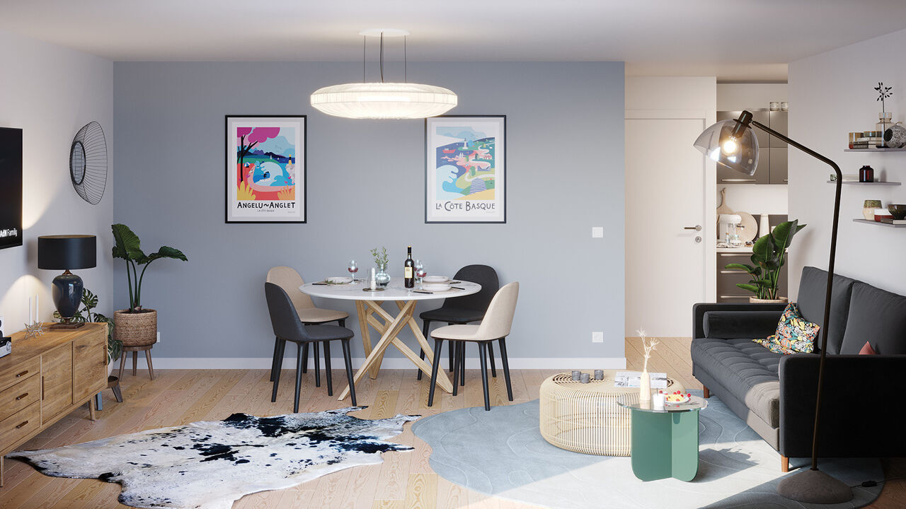 appartement neuf T3 pièces 61 à 65 m2 à vendre à Valenciennes (59300)