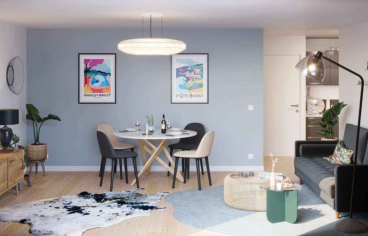 appartement neuf T3 pièces 61 à 65 m2 à vendre à Valenciennes (59300)