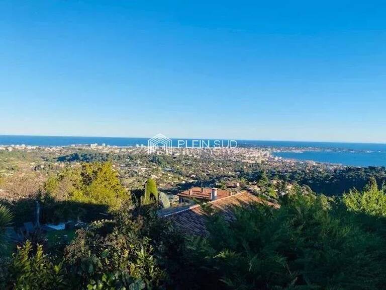 Hauteurs de Golf-juan,  vue mer panoramique  féérique. — photo 1