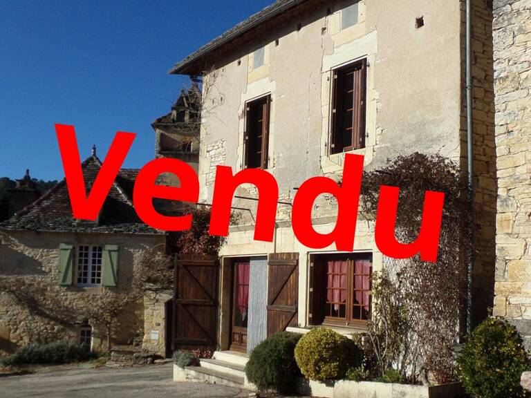 Maison de village médiavale à vendre dans le Lot — photo 1
