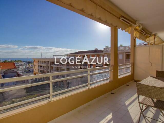 GOLFE JUAN - Location saisonnière  - T2 PORT AZUR - TERRASSE & G — photo du bien